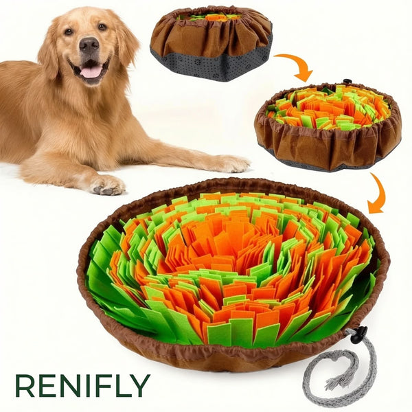 Tapis de fouille pliable Renifly en feutrine